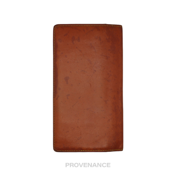 🔴 Louis Vuitton Long Wallet - Nomade Caramel Leather - Picture 3 of 9